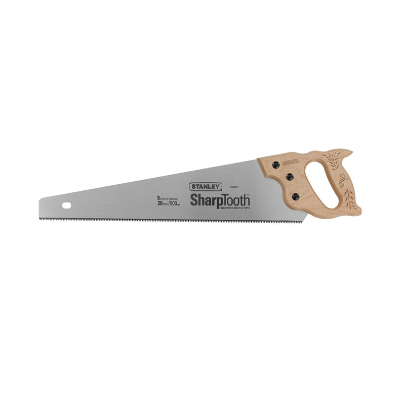 STANLEY SharpTooth 20 in. Carbon Steel Hand Saw 8 TPI 1 pc