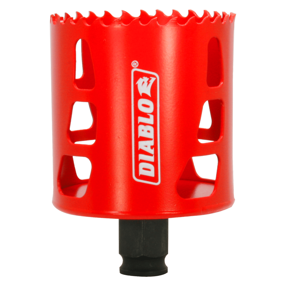 Diablo Snap-Lock Plus 2-1/2 in. Bi-Metal 2-3/8 in. L Hole Saw Arbor Included
