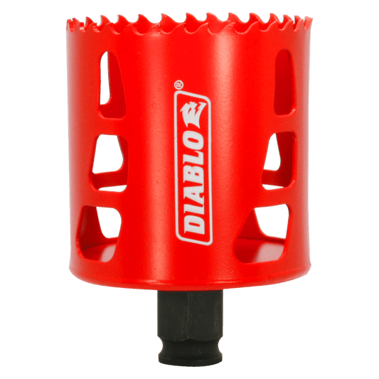 Diablo Snap-Lock Plus 2-1/2 in. Bi-Metal 2-3/8 in. L Hole Saw Arbor Included
