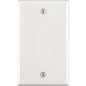 Leviton White 1 gang Thermoset Plastic Blank Wall Plate 1 pk
