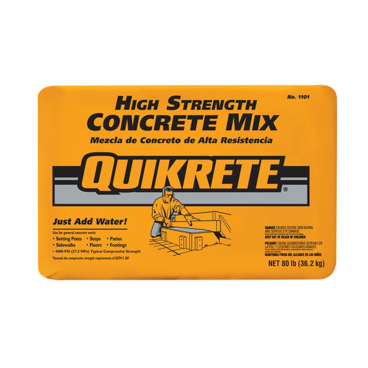 Quikrete Concrete Mix 80 lb Gray