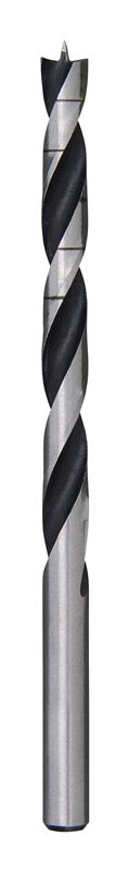 Milwaukee 5/16 in. X 4-1/2 in. L High Speed Steel Brad Point Bits Drill Bit Round Shank 1 pc