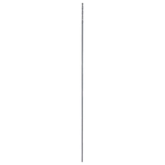 Milwaukee 1/8 in. X 12 in. L Black Oxide Aircraft Length Drill Bit 3-Flat Shank 1 pc