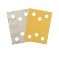 SurfPrep Yellow Sandstorm 3" x 4" Paper Abrasive Pads w/ Holes (150 Grit)