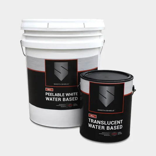 Booth Shield Walls White Water