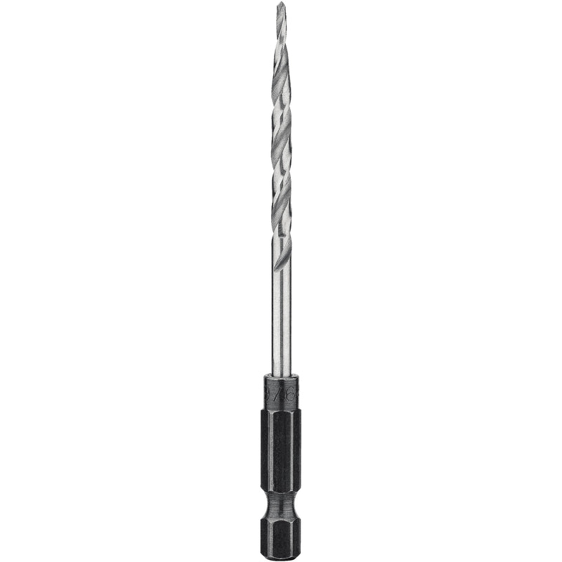 DEWALT 6 X 9/64 in. D X 6 in. L Steel Tapered Replacement Bit 1 pc