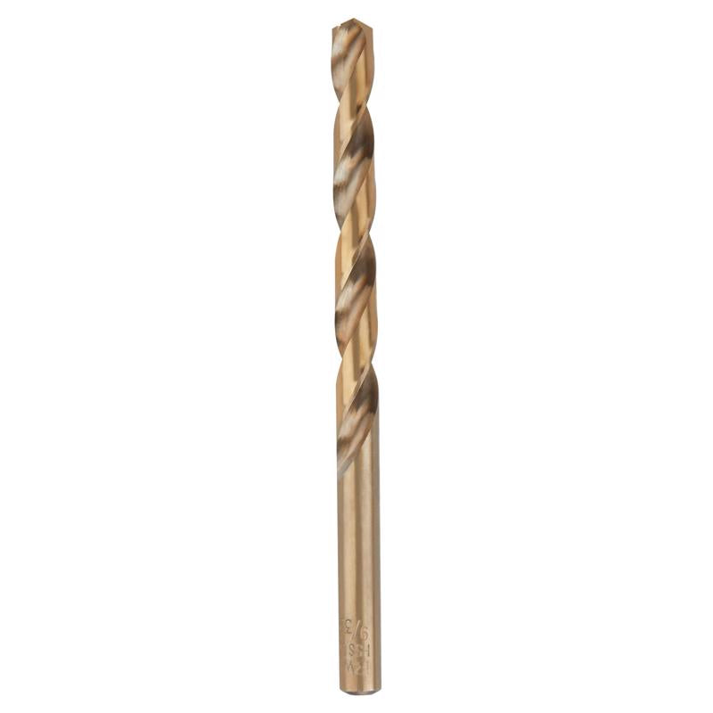 IRWIN 9/32 in. X 4-1/4 in. L Cobalt Alloy Steel Drill Bit Straight Shank 1 pc