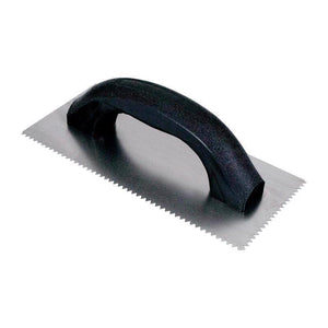QEP 9 in. W X 4 in. L Steel V Notched Trowel 10115