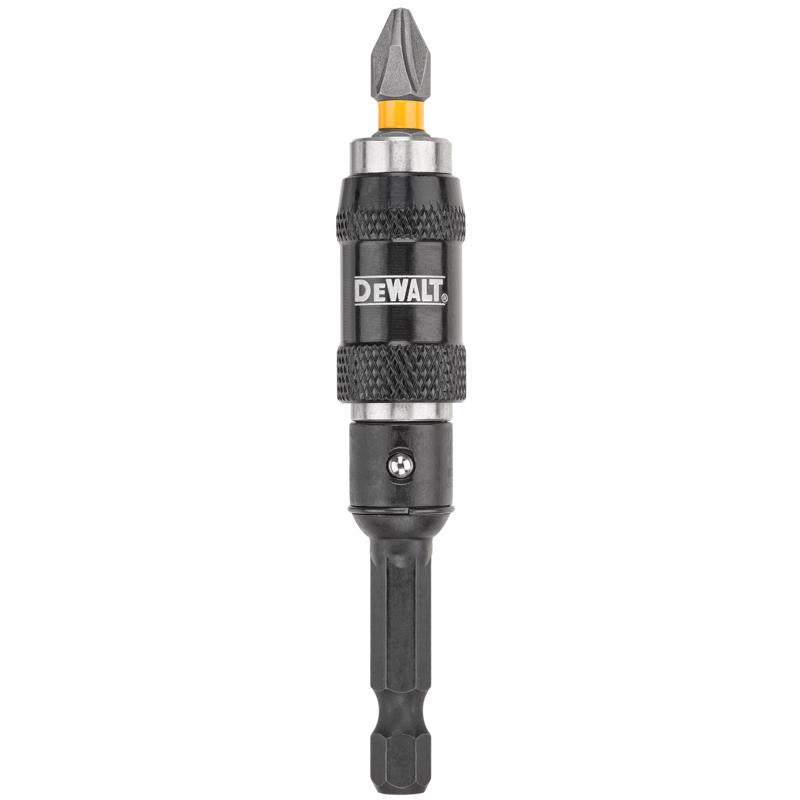 DeWalt Max Fit Phillips #2 Pivot Holder Bit and Holder Set S2 Tool Steel 2 pc