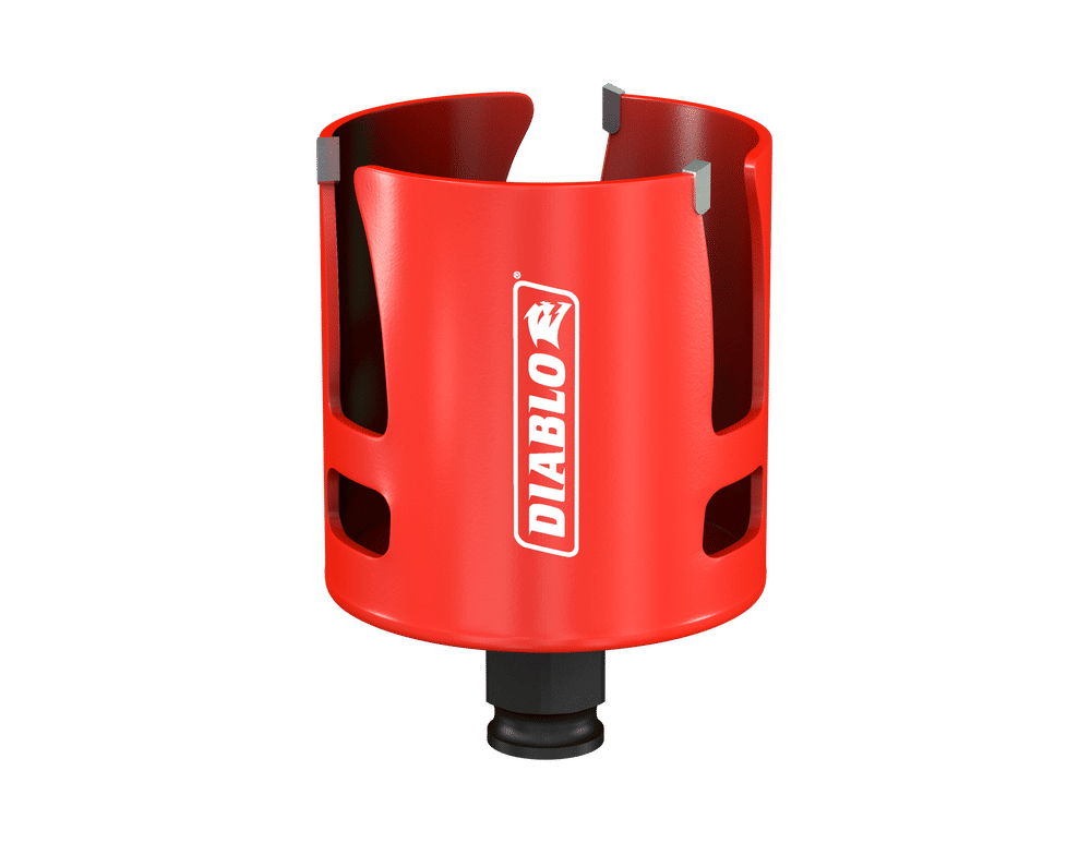 Diablo Demo Demon 2-9/16 in. Carbide Tipped Rough-In 2-3/8 in. L Hole Saw