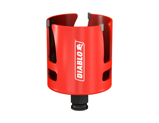 Diablo Demo Demon 2-9/16 in. Carbide Tipped Rough-In 2-3/8 in. L Hole Saw