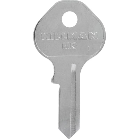 HILLMAN M-1P Padlock Key Blank M13 Single Silver