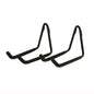 Crawford 7 in. L Zinc-Plated Black Steel Hanger Holder 50 lb. cap. 2 pk