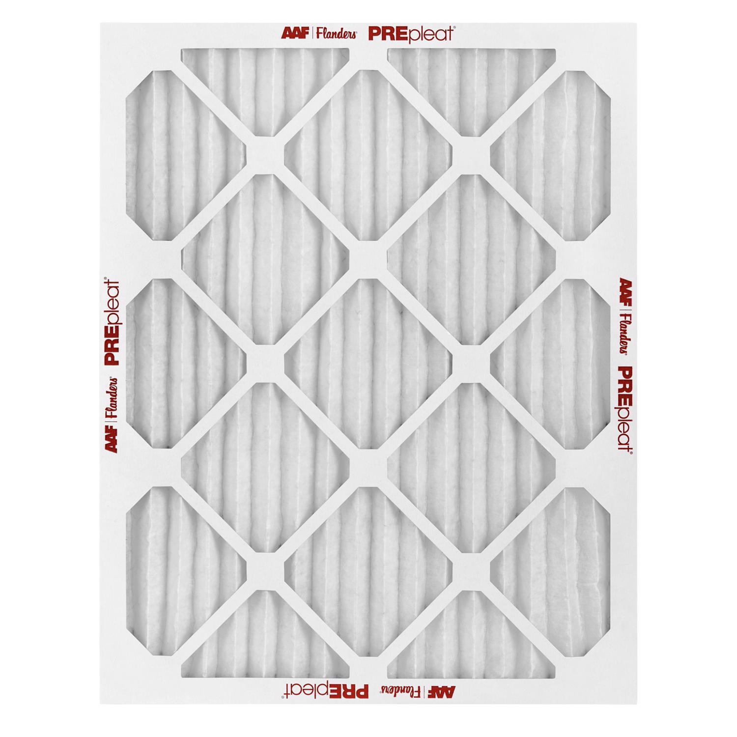 AAF Flanders PREpleat LPD SC M10 16 in. W X 25 in. H X 2 in. Synthetic 10 MERV Pleated Air Filter 1