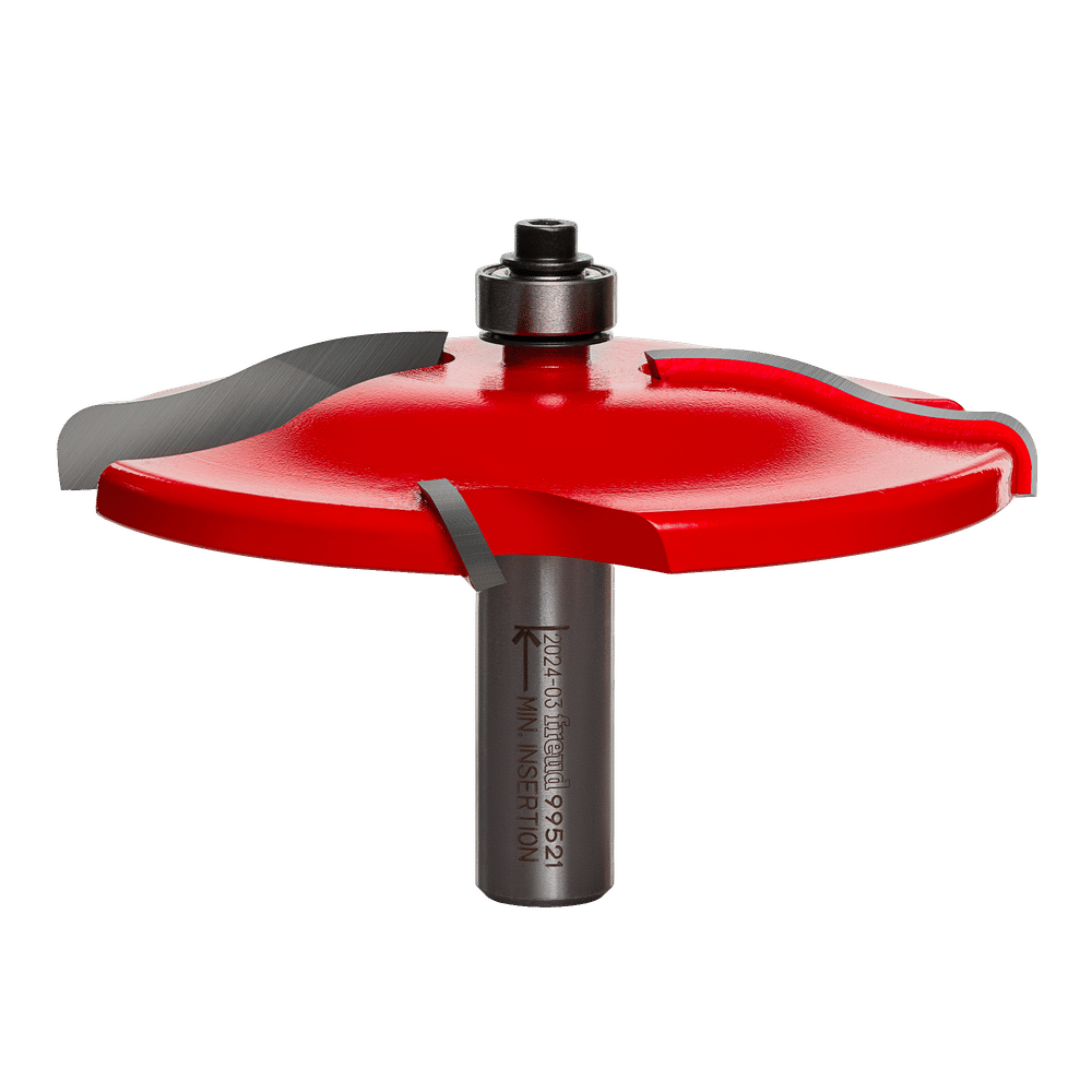 Freud 3-1/2 in. D X 3-1/2 in. X 2-1/2 in. L Carbide Raised Panel Router Bit