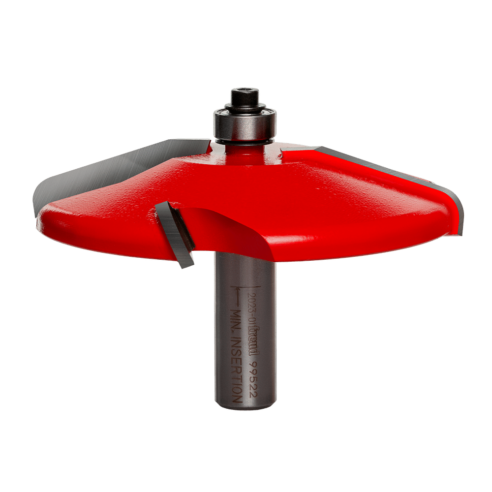 Freud 3-1/2 in. D X 3-1/2 in. X 2-1/2 in. L Carbide Raised Panel Router Bit