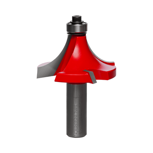Freud 2 in. D X 3/4 in. X 2-7/8 in. L Carbide Rounding Over Router Bit