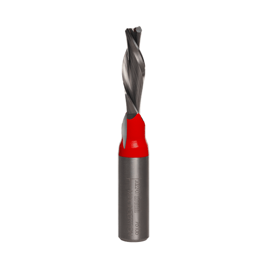 Freud 3/8 in. D X 3/8 in. X 3 in. L Carbide Down Spiral Router Bit