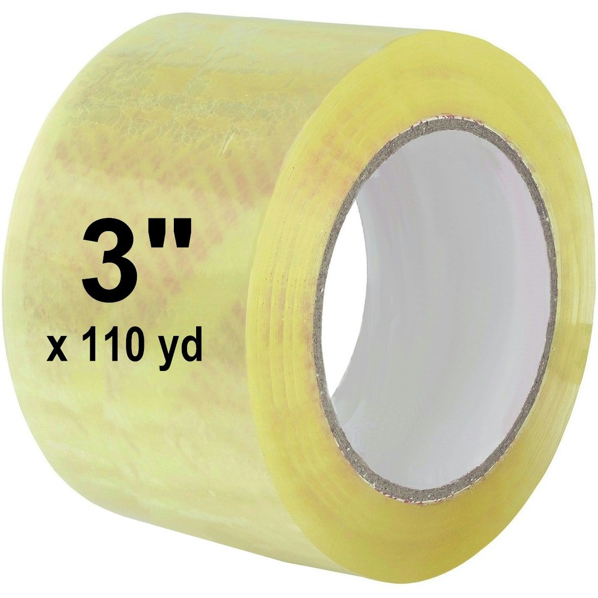 3"  X 110 YD X 2 Mil - Clear ($1.60 / roll)
