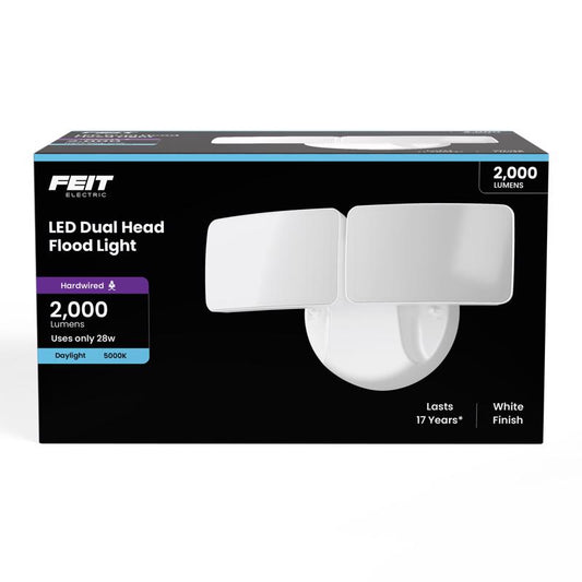 Feit LED Switch Hardwired LED White Security Floodlight