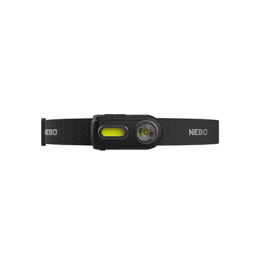 NEBO Einstein 400 lm Black LED Rechargeable Head Lamp