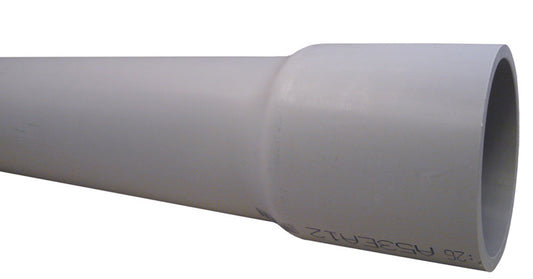 Cantex 2-1/2 in. D X 10 ft. L PVC 80 schedule Electrical Conduit For Rigid