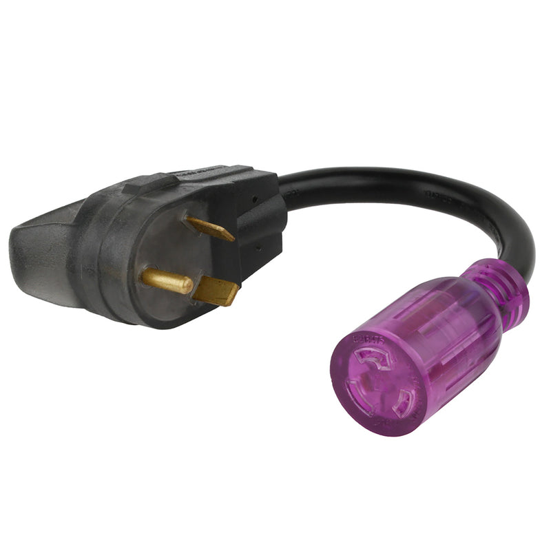 Reliance Controls Color Connect 12/3 SJTW 120 V 12 in. L Adapter Cord