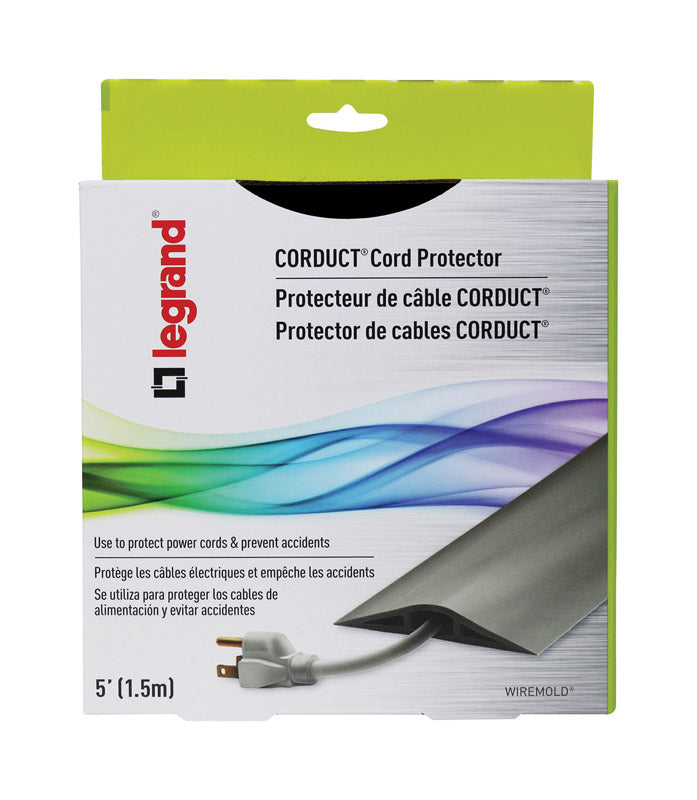 Legrand Corduct 1/2 in. D X 60 in. L Cord Protector 1 pk