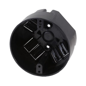 Cantex EZ Box New Work 20 cu in Round Polycarbonate Fan Box Black EZ20CZ 1 pc