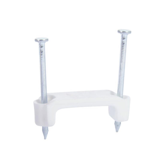 Gardner Bender 3/4 in. W Plastic Insulated Cable Staple 15 pk