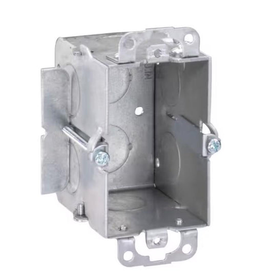 Southwire Old Work 12.5 cu in Rectangle Steel 1 gang Switch Box Gray