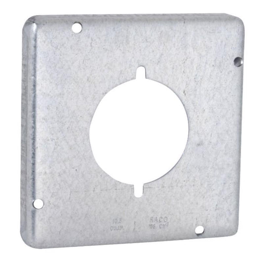Southwire Square Steel 4-11/16 in. H X 4-11/16 in. W Box Cover