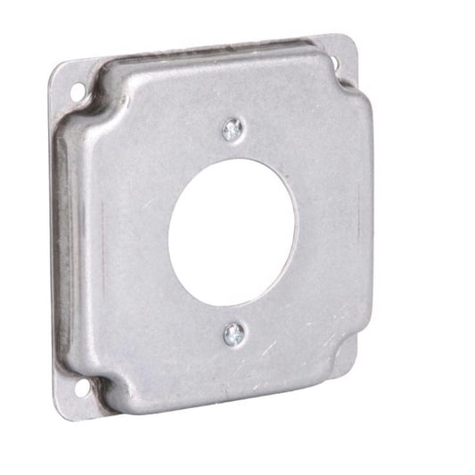 Southwire Square Steel 1 gang 4 in. H X 4 in. W Box Cover