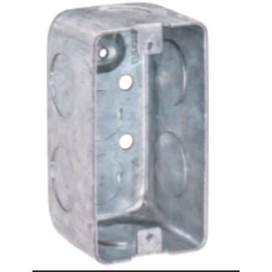Southwire New Work Rectangle Steel Utility Handy Box