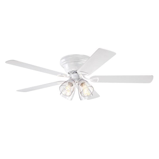 Westinghouse 52 in. Rustic Bronze White LED Indoor Ceiling Fan