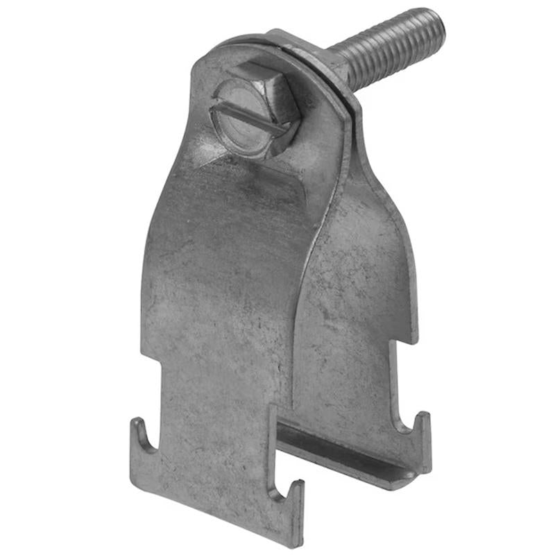 Korefit 1/2 in. D Galvanized Steel Clamp Connector For Rigid, IMC and EMT 1 pk
