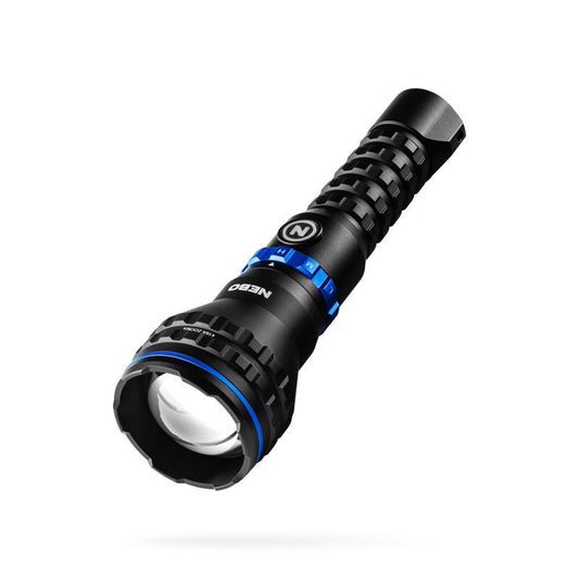NEBO Luxtreme 1000 lm Black/Blue LED Rechargeable Rechargeable Flashlight 21700 Battery