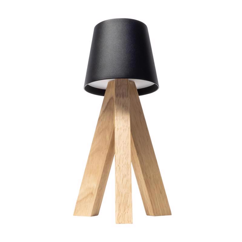 Bailey 10.5 in. Matte Black Table Lamp