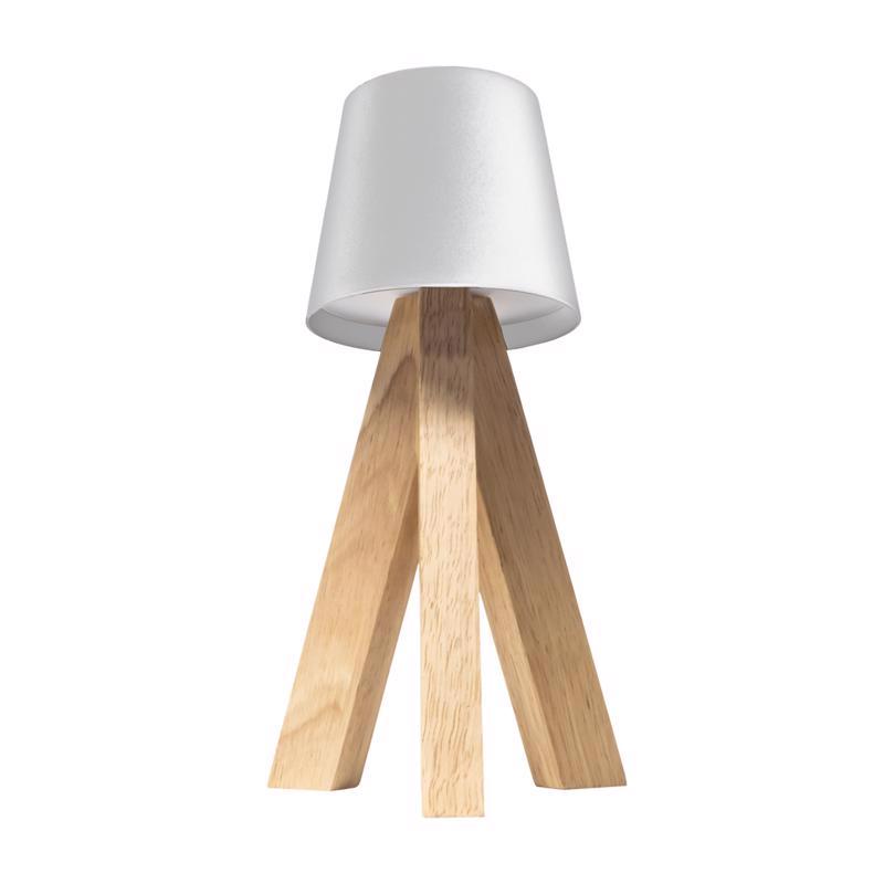 Bailey 10.6 in. Matte White Table Lamp