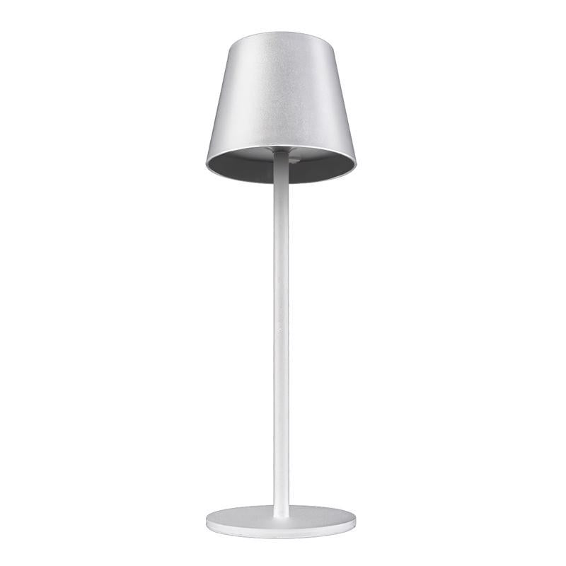 Denver 14.2 in. Matte White Table Lamp