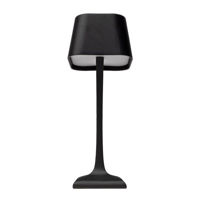 Belair 10.2 in. Matte Black Table Lamp
