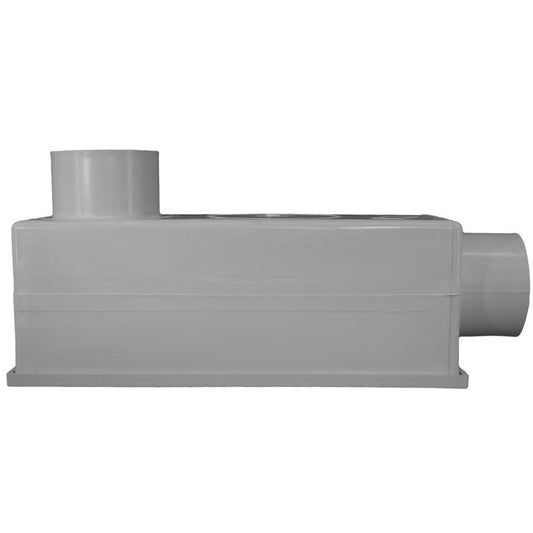 Cantex 2-1/2 in. D PVC Conduit Body For PVC 1 pk