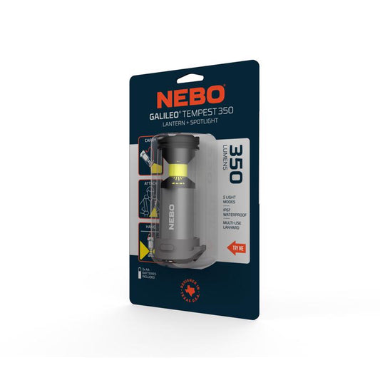 NEBO 350 lm Gray Lantern