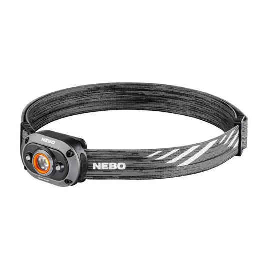 NEBO 450 lm Gray LED Rechargeable Head Lamp