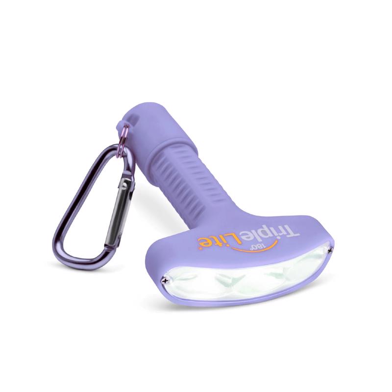 TripleLite 50 lm Purple LED Flashlight AAA Battery