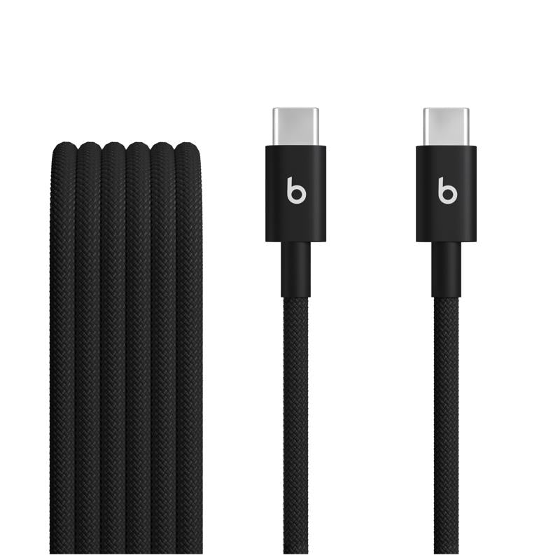 Beats Black Woven USB-C to USB-C Cable For Smartphones 5 ft. L