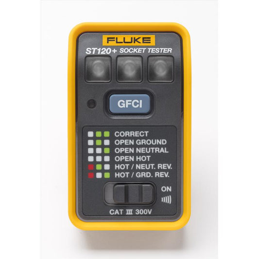 Fluke ST120+ Analog AFCI/GFCI Electrical Outlet Tester