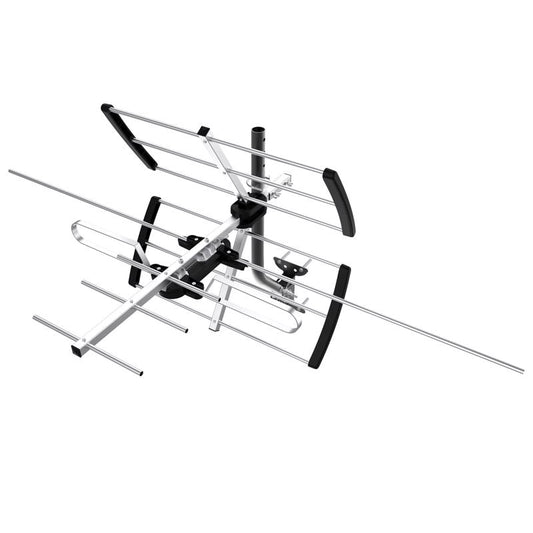 Monster Just Hook It Up Indoor and Outdoor HDTV/UHF/VHF Rooftop/Attic Antenna 1 pk