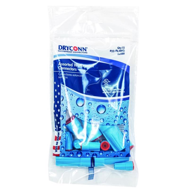 Dryconn Watertight Wire Connector 15 pk