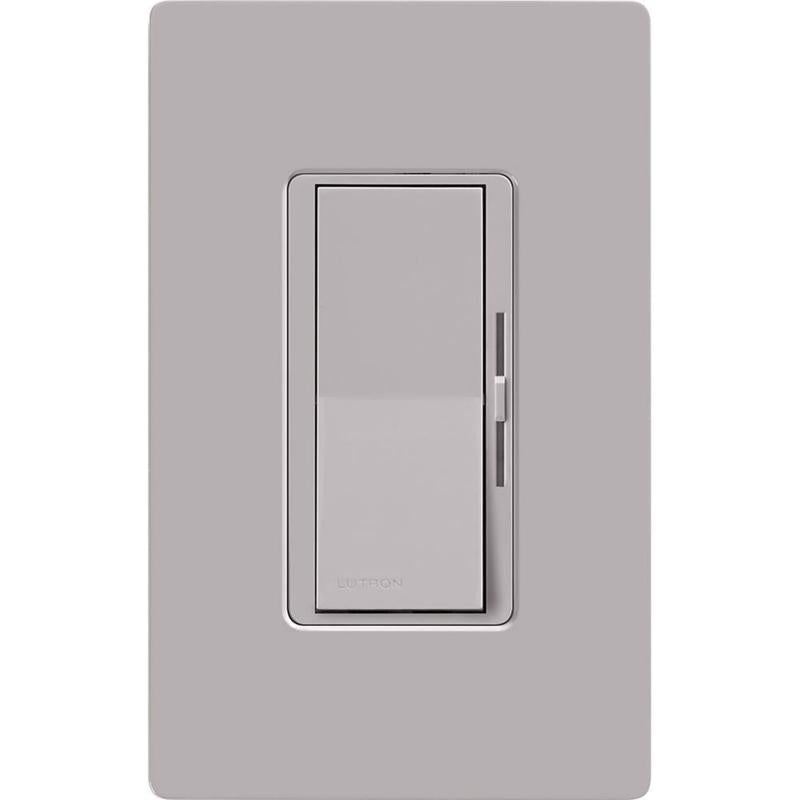 Lutron Diva Gray 150 W 3-Way Dimmer Switch 1 pk